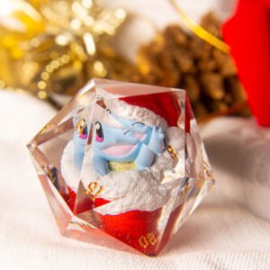 Santa Squirtle (D20 Jumbo 41mm)