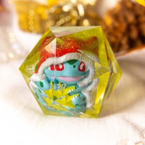 Santa Bulbasaur (D20 Jumbo 41mm)